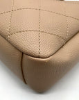 Like Dreams Taupe Big City Grace Shoulder Bag