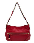 Gucci Red Leather Capri Ranch Kid Shoulder Bag