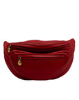 Gucci Red Smooth Leather Belt Bag