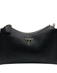 Guess Black Micaela Zip Shoulder Bag