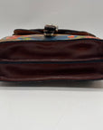 Patricia Nash French Riviera Print Leather Crossbody