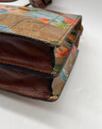 Patricia Nash French Riviera Print Leather Crossbody
