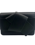 On 34th Black Rosemari Clutch