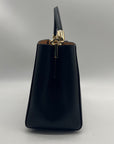 Kate SpadeBlack Leather Phoede Medium Top Handle Satchel Bag