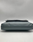 Light Blue Leather Fossil Kinley Crossbody Bag