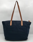 Michael Kors Blue Nylon Kelsey Tote Bag