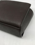 Michael Kors Brown Calf Hair Mini Selma Crossbody Bag