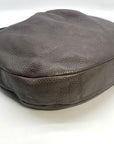 Marc Jacobs Grey Pebbled Leather Classic Q Hillier Hobo Bag