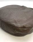 Marc Jacobs Grey Pebbled Leather Classic Q Hillier Hobo Bag