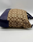 Coach Signature Canvas Hobo Shoulder Bag F23279