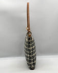 Kate Spade Gray Canvas Vintage Geometric Print Shoulder Bag