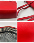 Kate Spade Red Saffiano Leather Cameron Street Lucie Tote