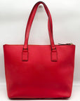 Kate Spade Red Saffiano Leather Cameron Street Lucie Tote