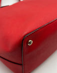 Kate Spade Red Saffiano Leather Cameron Street Lucie Tote