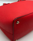 Kate Spade Red Saffiano Leather Cameron Street Lucie Tote