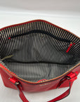 Kate Spade Red Saffiano Leather Cameron Street Lucie Tote