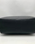 Kate Spade Black Pebbled Leather Brennan Grey Street Tote Bag
