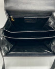 Salvatore Ferragamo Vintage Black Leather Crossbody