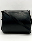 Salvatore Ferragamo Vintage Black Leather Crossbody