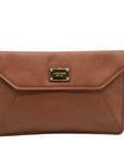 Michael Kors Tan Clutch Bag