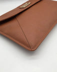 Michael Kors Tan Clutch Bag