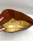 Michael Kors Tan Clutch Bag