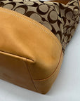 Coach Khaki Jacquard Canvas Y2K Soho Hobo Bag-2156