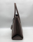 Kate Spade Nutmeg Pebbled Leather Eva Satchel Bag