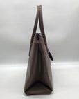 Kate Spade Nutmeg Pebbled Leather Eva Satchel Bag