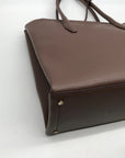 Kate Spade Nutmeg Pebbled Leather Eva Satchel Bag