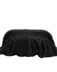 I.N.C. International Concepts Black Pleated Convertible Clutch
