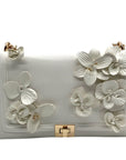 I.N.C. International Concepts Vanilla Ajae Flap Floral Crossbody Bag