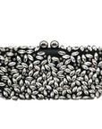I.n.c. International Concepts Black East West Embellished Small Minaudiere Clutch