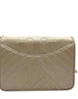 Tory Burch Ivory Leather Alexa Combo Crossbody