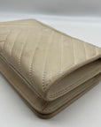 Tory Burch Ivory Leather Alexa Combo Crossbody