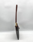 Burberry Brown Vinyl Nova Check Shoulder Bag