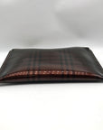 Burberry Brown Vinyl Nova Check Shoulder Bag