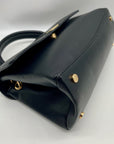 On 34th Black Kristt Solid Top Handle Convertible Satchel Bag