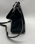 Patricia Nash Athani Black Large Leather Shoulder Bag