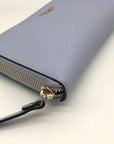 Kate Spade Baby Blue Saffiano Leather Laurel Way Neda Wallet
