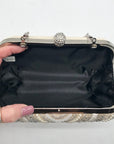 Raynee Ivory Beaded Convertible Clutch