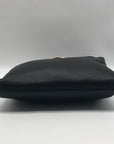 Michael Kors Black Pebbled Leather Fulton Crossbody