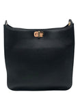 Michael Kors Black Pebbled Leather Sullivan Crossbody Bag