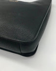 Michael Kors Black Pebbled Leather Sullivan Crossbody Bag