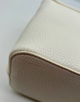 Like Dreams White Leather Bowtie Crossbody Bag