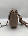 Stella & Dot Mushroom Leather Sloane Crossbody Bag