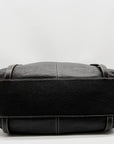 Furla Dark Brown Leather Hobo Shoulder Bag