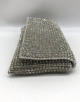 I.N.C. International Concepts Silver Mesh Prudence Convertible Clutch