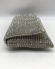 I.N.C. International Concepts Silver Mesh Prudence Convertible Clutch