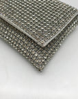I.N.C. International Concepts Silver Mesh Prudence Convertible Clutch